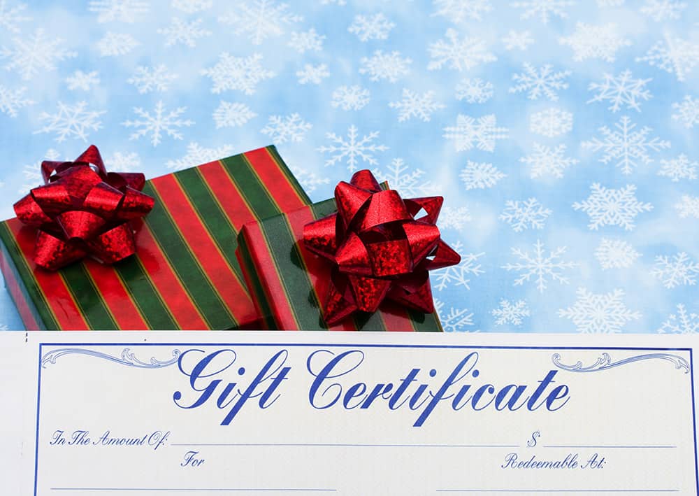 You are currently viewing Need a Gift Idea? Try a Gift Certificate to Ephraim Shores