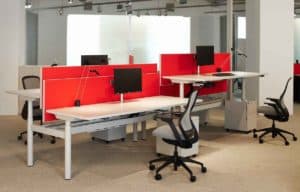 Systems Furniture height adjustable desks