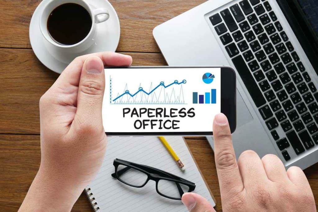 converting to paperless office