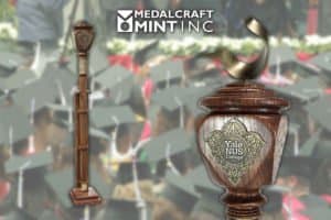 ceremonial maces from Medalcraft Mint