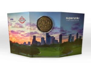 Houston SuperBowl Commemorative Coin Card