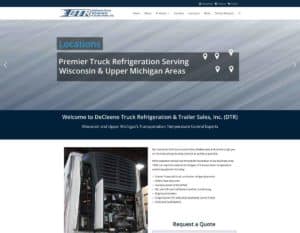 DeCleene Truck Refrigeration & Trailer Sales Releases Upgraded Website