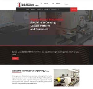 Read more about the article Industrial Engraving updates its capabilities in website relaunch
