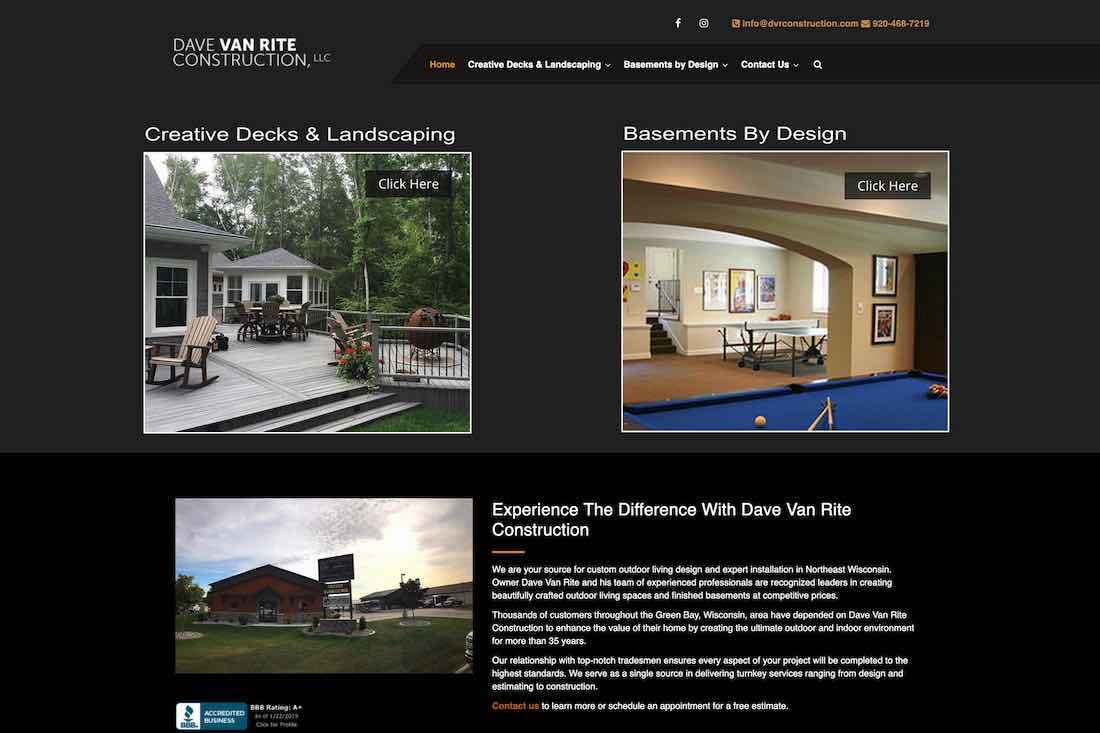 You are currently viewing Dave Van Rite Construction, LLC, adds new area of expertise to service offerings