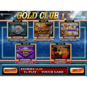 8 Line Supply Gold Club 1 Multi Game by Trestle – Dual Screen