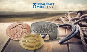 Medalcraft Mint custom logo belt buckles