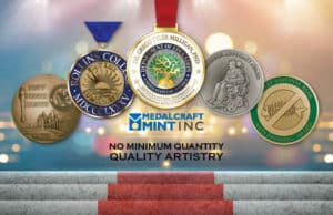 Medalcraft Mint large custom award medallion