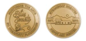 Medalcraft Mint custom challenge coin Bliss Society