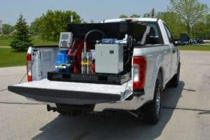 Gas Trailer truck-mounted fuel tanks