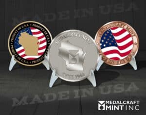 Read more about the article Custom coins deliver pride when they are Made in the USA