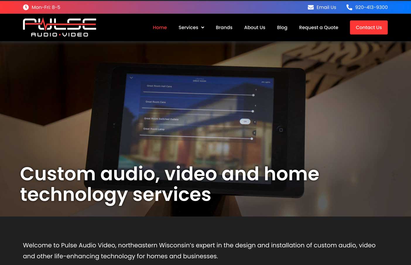 You are currently viewing Pulse Audio Video features personal service, ease of communication