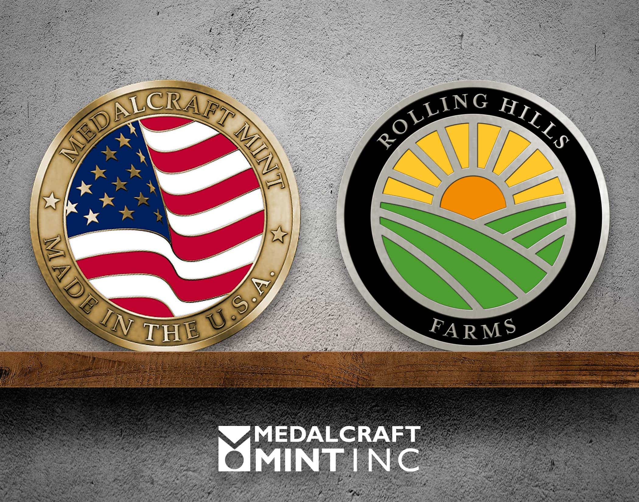 You are currently viewing Challenge coins stand out with color enamel