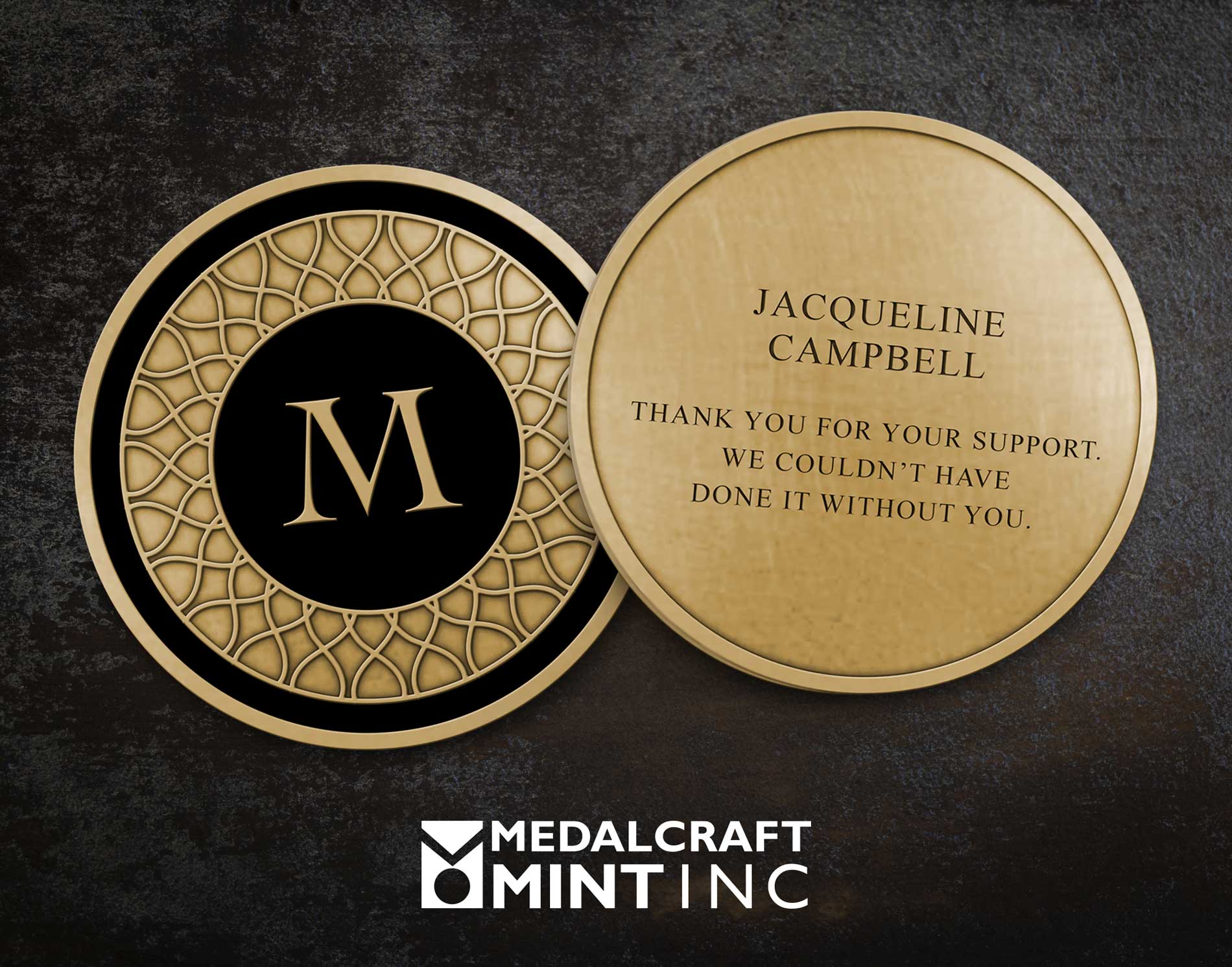 You are currently viewing Engraved coins and personalized medals provide a special touch